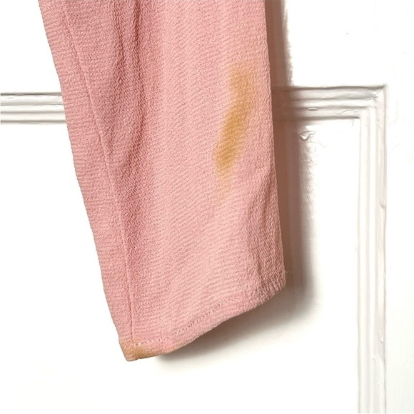 REFORMATION Crepe Ruffle V-Neck Long Sleeve Wrap Tie Waist Fit & Flare Dress XS - Picture 7 of 7